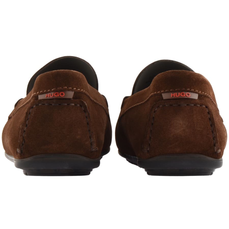 Alternative Image for ProductHUGO Dandy Driver Suede Shoes Brown2